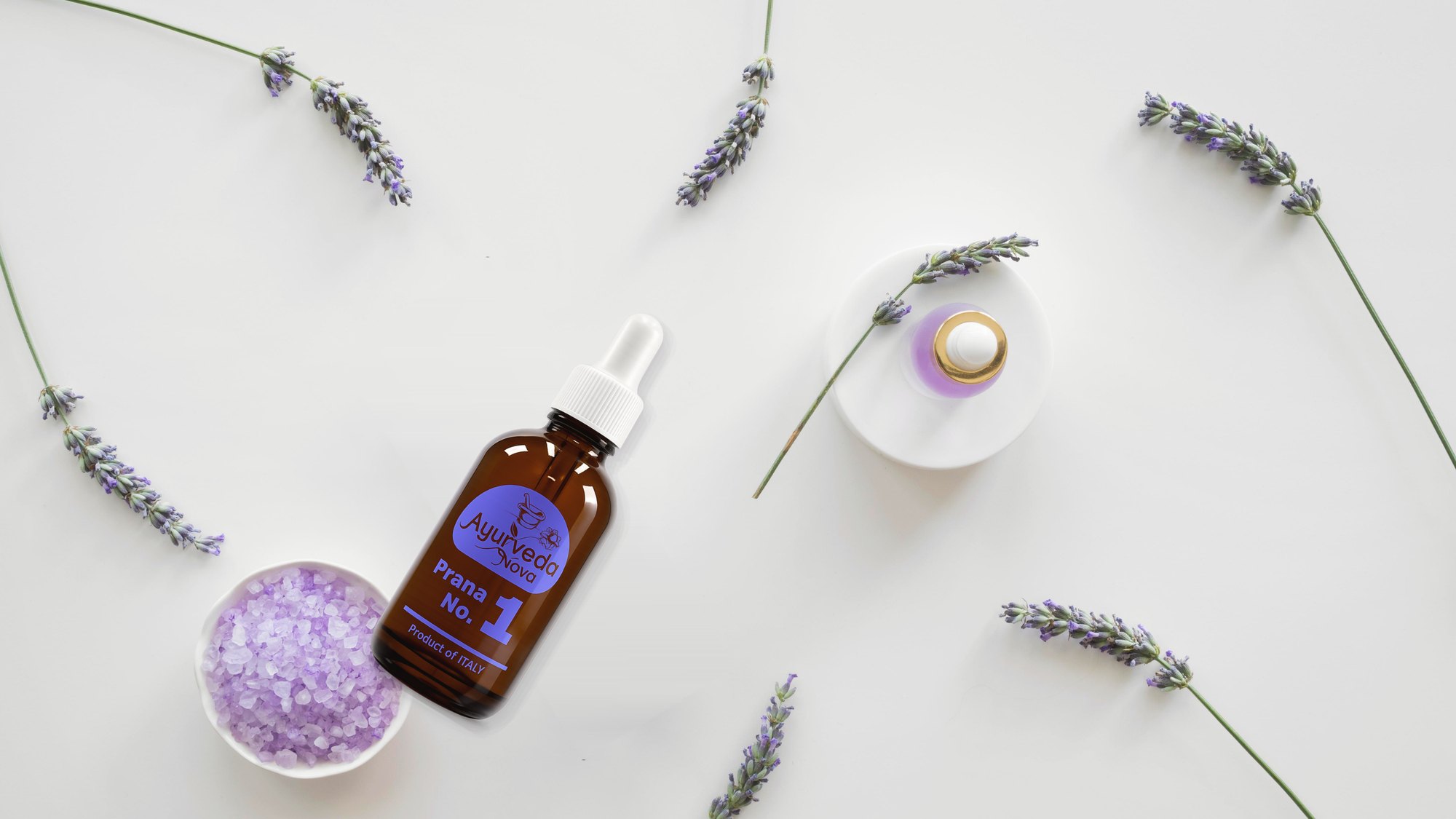 Ayurveda Nova Prana No.1 &mdash; professional Ayurvedic oil, composed in Italy